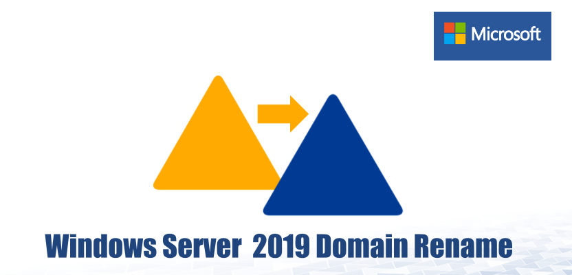 rename domain controller windows server 2019